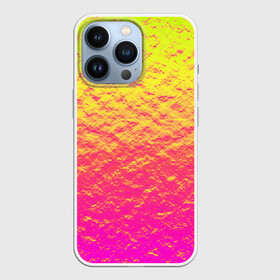Чехол для iPhone 13 Pro с принтом Яркий закат ,  |  | abstraction | casual | gradient | hot | yellow | абстракция | блестящий | блики | вода | волны | градиент | закат | золотистый | краска | красочный | небеса | неоновый | облака | пастельный | пляж | рассвет | сияние