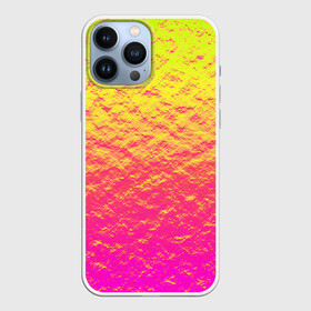 Чехол для iPhone 13 Pro Max с принтом Яркий закат ,  |  | abstraction | casual | gradient | hot | yellow | абстракция | блестящий | блики | вода | волны | градиент | закат | золотистый | краска | красочный | небеса | неоновый | облака | пастельный | пляж | рассвет | сияние