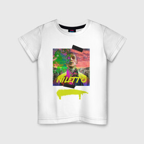 Детская футболка хлопок с принтом Niletto , 100% хлопок | круглый вырез горловины, полуприлегающий силуэт, длина до линии бедер | niletto | краш | любимка niletto | нилето