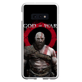 Чехол для Samsung S10E с принтом God of War , Силикон | Область печати: задняя сторона чехла, без боковых панелей | Тематика изображения на принте: armor | atreus | axe | cory barlog | god of war | kratos | loki | nextgen | playstation 5 | ps5 | santa monica studiogames | атрей | бог войны | броня | игры | кори барлог | кратос | локи | некстген | плейстейшен 5 | пс5 | рагнарек | рыцарь | топор