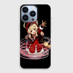 Чехол для iPhone 13 Pro с принтом Genshin Impact Klee ,  |  | Тематика изображения на принте: amber | anime | genshin impact | girl | jean | klee | lisa | paimon | zelda | аниме | геншен импакт | геншин импакт | геншин эмпакт | девушка | кли | лиза | паймон | пеймон | тян | эмбер | эмбир