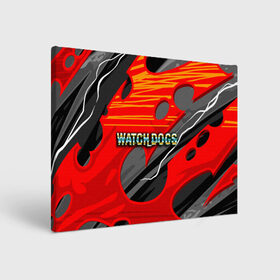 Холст прямоугольный с принтом Watch Dogs Recing , 100% ПВХ |  | dogs | legion | logo | text | watch | взлом | игра | легион | лого | символ | текст | хак | хакер | хакеры