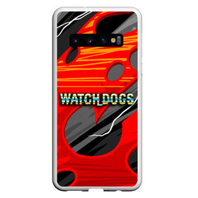 Чехол для Samsung Galaxy S10 с принтом Watch Dogs Recing , Силикон | Область печати: задняя сторона чехла, без боковых панелей | dogs | legion | logo | text | watch | взлом | игра | легион | лого | символ | текст | хак | хакер | хакеры