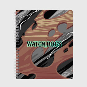 Тетрадь с принтом Watch_Dogs , 100% бумага | 48 листов, плотность листов — 60 г/м2, плотность картонной обложки — 250 г/м2. Листы скреплены сбоку удобной пружинной спиралью. Уголки страниц и обложки скругленные. Цвет линий — светло-серый
 | Тематика изображения на принте: dogs | legion | logo | text | watch | взлом | игра | легион | лого | символ | текст | хак | хакер | хакеры