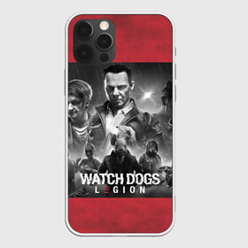 Чехол для iPhone 12 Pro Max с принтом WATCH DOGS LEGION , Силикон |  | ded | dedsec | dogs | hacker | legion | sec | watch | watch dogs 3 | watchdogs | дедсек | дэдсек | легион | хакер | хакеры