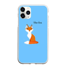 Чехол для iPhone 11 Pro матовый с принтом The fox , Силикон |  | fox | the fox | лиса