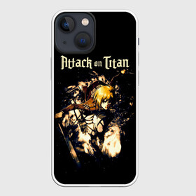 Чехол для iPhone 13 mini с принтом АРМИН АТАКУЕТ ТИТАНА ,  |  | anime | attack on titan | аниме | армин арлерт | атак он титан | атака на титанов | атака титанов | великаны | гарнизон | колоссальный | леви | легион разведки | лого | манга | микаса аккерман | разведкорпус