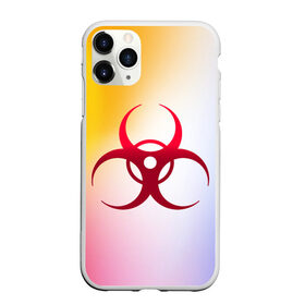 Чехол для iPhone 11 Pro матовый с принтом Biohazard , Силикон |  | Тематика изображения на принте: biohazard | ncov2019 | plague inc | virus | вирус | градиент | знак | карантин | ковид | корона | коронавирус | опасность
