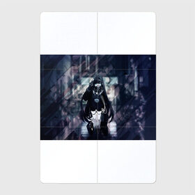 Магнитный плакат 2Х3 с принтом Anime Cyber , Полимерный материал с магнитным слоем | 6 деталей размером 9*9 см | anime | cyber | mask | аниме тян | в маске | девушка | кибер