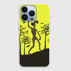 Чехол для iPhone 13 Pro с принтом Siren Head ,  |  | siren head | zombie | великан | вороны | гигант | гуманоид | демон | зверь | зомби | инопланетянин | кости | лес | мистика | мифический | монстр | нло | пришелец | сирена | сиреноголовый | скелет | страшный