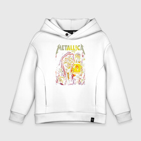 Детское худи Oversize хлопок с принтом Metallica , френч-терри — 70% хлопок, 30% полиэстер. Мягкий теплый начес внутри —100% хлопок | боковые карманы, эластичные манжеты и нижняя кромка, капюшон на магнитной кнопке | Тематика изображения на принте: american | heavy metal | los angeles | metal band | metallica | music | thrash metal | американская | лос анджелес | метал группа | металлика | музыка | трэш метал | трэш металл | хеви метал