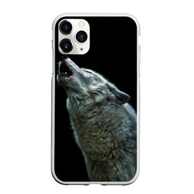 Чехол для iPhone 11 Pro Max матовый с принтом Воющий волк , Силикон |  | ауф | волк | воющий волк | животное | зверь