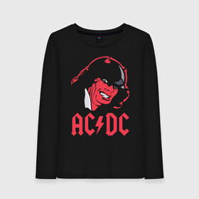 Женский лонгслив хлопок с принтом AC DC , 100% хлопок |  | ac dc | australian | hard rock | music | rock | rock band | rocknroll | sydney | австралийская | музыка | рок | рок группа | рок н ролл | сидней | хард рок