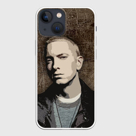 Чехол для iPhone 13 mini с принтом EMINM ,  |  | eminem | eminm | marshall bruce mathers iii | slim shady | маршалл брюс мэтерс iii | рэпер | слим шейди | эминем