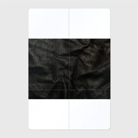 Магнитный плакат 2Х3 с принтом Черная кожа , Полимерный материал с магнитным слоем | 6 деталей размером 9*9 см | кожа | кожанка | косуха | рельеф | складки | текстура | черный