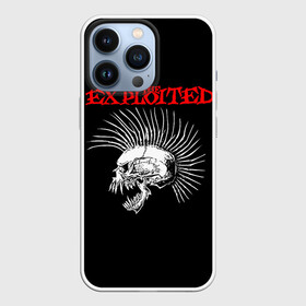 Чехол для iPhone 13 Pro с принтом The Exploited ,  |  | Тематика изображения на принте: exploited | punks | punks not dead | the exploited | панк не сдох | панки | уоти | череп | эксплоитед