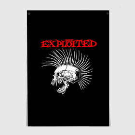 Постер с принтом The Exploited , 100% бумага
 | бумага, плотность 150 мг. Матовая, но за счет высокого коэффициента гладкости имеет небольшой блеск и дает на свету блики, но в отличии от глянцевой бумаги не покрыта лаком | exploited | punks | punks not dead | the exploited | панк не сдох | панки | уоти | череп | эксплоитед