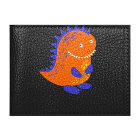 Обложка для студенческого билета с принтом Оранжевый дракончин-динозаврик , натуральная кожа | Размер: 11*8 см; Печать на всей внешней стороне | dino | волшебный | дино | динозавр | динозаврик | дракон | дракончик | дракоша | змей горыныч | змея | змий | малыш | милашка | милый | парк юрского периода | сказка | сказочный | фэнтези