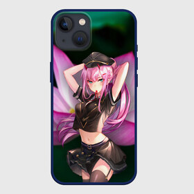 Чехол для iPhone 13 с принтом Лотос Zero Two ,  |  | darling | darling in the franxx | zero two | вайфу | зеро ту | код 002 | любимый во франксе | франкс