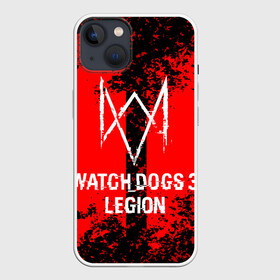 Чехол для iPhone 13 с принтом Watch Dogs: Legion. ,  |  | esport | games | watch dogs: legion | боевик | вотч догс легион | игроки | игролюбители | игроманы | игры | киберспорт | сторожевые псы | эйден пирс