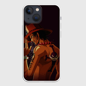 Чехол для iPhone 13 mini с принтом One Piece. Портгас Д. Эйс ,  |  | one piece | аниме | обезьяна д. луффи | портгас д. эйс | туз | эйс огненный кулак