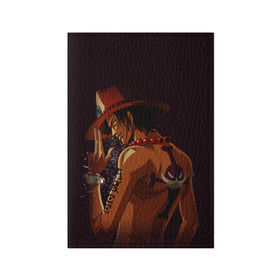 Обложка для паспорта матовая кожа с принтом One Piece. Портгас Д. Эйс , натуральная матовая кожа | размер 19,3 х 13,7 см; прозрачные пластиковые крепления | one piece | аниме | обезьяна д. луффи | портгас д. эйс | туз | эйс огненный кулак