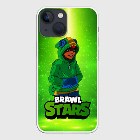 Чехол для iPhone 13 mini с принтом Brawl Stars Leon ,  |  | anime | brawl | brawl stars | brawlstars | brawl_stars | leon | lion. леон | panny | аниме | бравл | бравлстарс | девочка | девушка | лион | манга