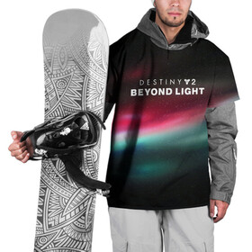 Накидка на куртку 3D с принтом Destiny 2: Beyond Light , 100% полиэстер |  | destiny | logo game | space | warlock | дестини | за гранью света | космические | логотипы игр | планеты | стазис | черный арсенал | шутер | экзо