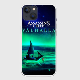Чехол для iPhone 13 с принтом VALHALLA ,  |  | eivor | valhalla | vikings | ассасин крид вальгала | ассасин крид вальхалла | ассассин крид | вальгалла | вальхалла | викинг | викинги | северное сияние | эйвор