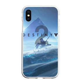 Чехол для iPhone XS Max матовый с принтом Destiny 2 Beyond Light , Силикон | Область печати: задняя сторона чехла, без боковых панелей | destiny 2: beyond light | esport | games | mmorpg | дестини 2 | игроки | игролюбители | игроманы | игры | киберспорт | сезон 