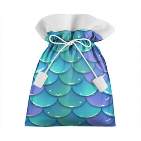 Подарочный 3D мешок с принтом Чишуйка , 100% полиэстер | Размер: 29*39 см | мода | рыбы | стиль | стильныевещи | узор | чешуярыбы | чишуя