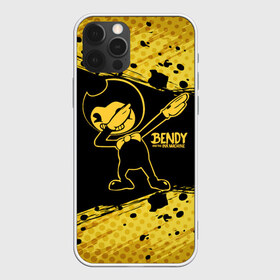 Чехол для iPhone 12 Pro Max с принтом BENDY AND THE INK MACHINE , Силикон |  | Тематика изображения на принте: bendy | bendy and the ink machine | бенди | бенди и чернильная машина | большие чудеса | взлёты и падения | движущиеся картинки | последняя бобина | старая песня