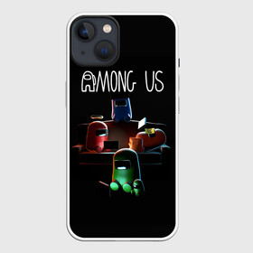 Чехол для iPhone 13 с принтом AMONG US ,  |  | among us | амонг ас | игра | космический | космический корабль | космонавт | космос | мем | среди нас | экшен