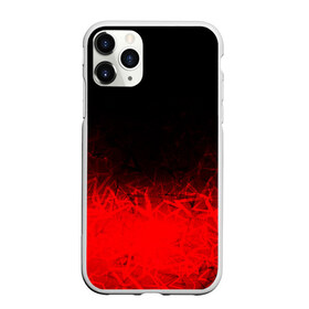 Чехол для iPhone 11 Pro Max матовый с принтом КРАСНО-ЧЕРНЫЙ ГРАДИЕНТ , Силикон |  | black | blood | fire | red | stars | градиент | звезды | красный | кровь | огонь | текстуры | узор | черный