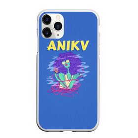 Чехол для iPhone 11 Pro Max матовый с принтом ANIKV , Силикон |  | anika | anikv | аника | анна пурцен | было или нет | песни