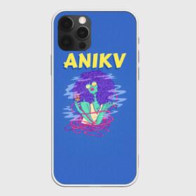 Чехол для iPhone 12 Pro Max с принтом ANIKV , Силикон |  | anika | anikv | аника | анна пурцен | было или нет | песни