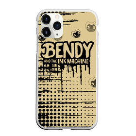 Чехол для iPhone 11 Pro матовый с принтом BENDY AND THE INK MACHINE. , Силикон |  | Тематика изображения на принте: bendy | bendy and the ink machine | бенди | бенди и чернильная машина | большие чудеса | взлёты и падения | движущиеся картинки | последняя бобина | старая песня