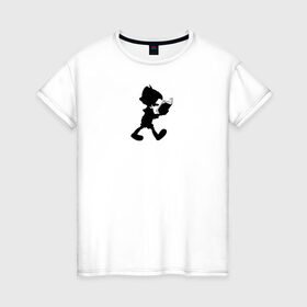 Женская футболка хлопок с принтом Pinocchio , 100% хлопок | прямой крой, круглый вырез горловины, длина до линии бедер, слегка спущенное плечо | disney | pinocchio | vdkimel | дисней | пиноккио