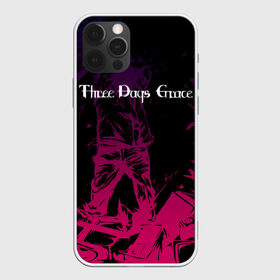 Чехол для iPhone 12 Pro Max с принтом THREE DAYS GRACE , Силикон |  | Тематика изображения на принте: tdg | three days grace | группа | музыка | рок | три дейс грейс