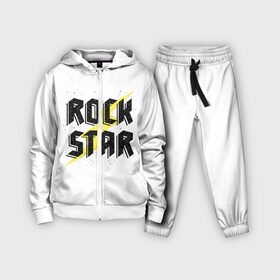 Детский костюм 3D с принтом Rock star ,  |  | rock star | музыка | надписи | рок звезда