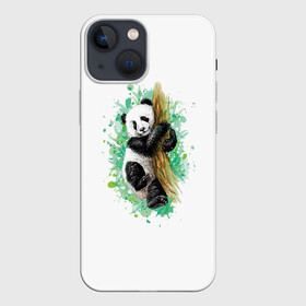Чехол для iPhone 13 mini с принтом Панда ,  |  | животные | звери | медведи | панда | панды