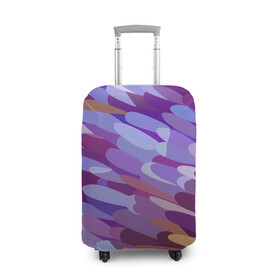 Чехол для чемодана 3D с принтом Пупырки , 86% полиэфир, 14% спандекс | двустороннее нанесение принта, прорези для ручек и колес | абсракция | линии | мода | стиль | текстура | тренды | узор