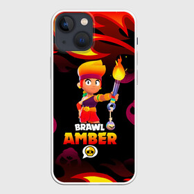 Чехол для iPhone 13 mini с принтом BRAWL STARS AMBER. ,  |  | 8 bit | amber | brawl stars | colette | crow | gale | leon | max | mecha | mecha crow | mr.p | sally leon | shark | tara | virus 8 bit | werewolf leon | акула | амбер | берли | бравл старс | ворон | коллет | макс | оборотень