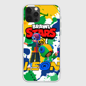 Чехол для iPhone 12 Pro Max с принтом BRAWL STARS LEON , Силикон |  | 8 bit | brawl stars | colette | crow | gale | leon | max | mecha | mecha crow | mr.p | sally leon | shark | tara | virus 8 bit | werewolf leon | акула | берли | бравл старс | ворон | коллет | макс | оборотень