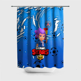 Штора 3D для ванной с принтом BRAWL STARS SHELLY \ PSG. , 100% полиэстер | плотность материала — 100 г/м2. Стандартный размер — 146 см х 180 см. По верхнему краю — пластиковые люверсы для креплений. В комплекте 10 пластиковых колец | Тематика изображения на принте: 8 bit | amber | brawl stars | crow | gale | leon | max | mecha | mecha crow | mr.p | psg | sally leon | shark | shelly | tara | virus 8 bit | werewolf leon | акула | амбер | берли | бравл старс | ворон | макс | оборотень | псж | шелли