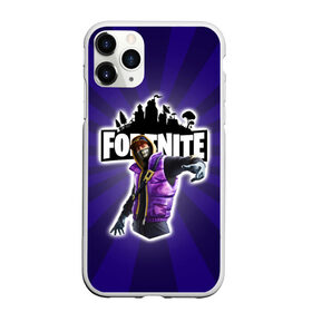 Чехол для iPhone 11 Pro Max матовый с принтом FORTNITE , Силикон |  | компьютерная игра | логотип игры | логотип фортнайт | персонаж из фортнайт | подарок ребёнку | фортнайт