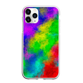 Чехол для iPhone 11 Pro Max матовый с принтом Multicolored , Силикон |  | abstract | colorful | holi | neon | pattern | rainbow | texture | абстракция | граффити | дым | искусство | кислота | кислотный | краска | красочный | микс | неоновый | облака | радуга | радужный | текстура | туман | узор | холи