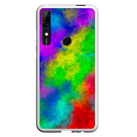 Чехол для Honor P Smart Z с принтом Multicolored , Силикон | Область печати: задняя сторона чехла, без боковых панелей | abstract | colorful | holi | neon | pattern | rainbow | texture | абстракция | граффити | дым | искусство | кислота | кислотный | краска | красочный | микс | неоновый | облака | радуга | радужный | текстура | туман | узор | холи