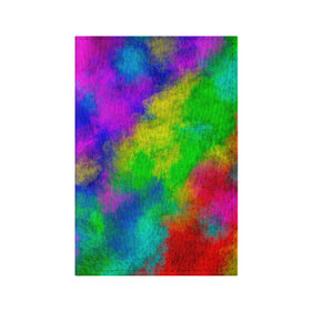 Обложка для паспорта матовая кожа с принтом Multicolored , натуральная матовая кожа | размер 19,3 х 13,7 см; прозрачные пластиковые крепления | abstract | colorful | holi | neon | pattern | rainbow | texture | абстракция | граффити | дым | искусство | кислота | кислотный | краска | красочный | микс | неоновый | облака | радуга | радужный | текстура | туман | узор | холи