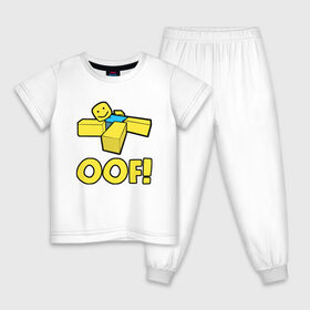Детская пижама хлопок с принтом ROBLOX , 100% хлопок |  брюки и футболка прямого кроя, без карманов, на брюках мягкая резинка на поясе и по низу штанин
 | piggy | roblox | roblox games | roblox piggy | игра роблокс | пигги. | роблокс | роблокс пигги | робукс